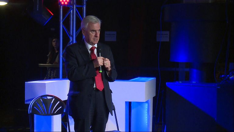 John McDonnell said the party is prepared for an &#39;assault&#39; by opponents in the City
