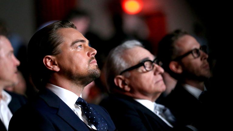 Martin Scorsese and Leonardo DiCaprio 