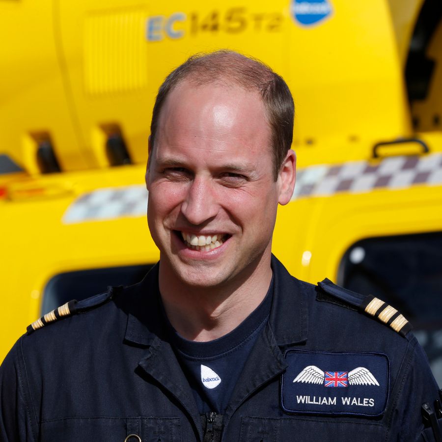 Prince William starts his final shift with the East Anglian Air Ambulance
