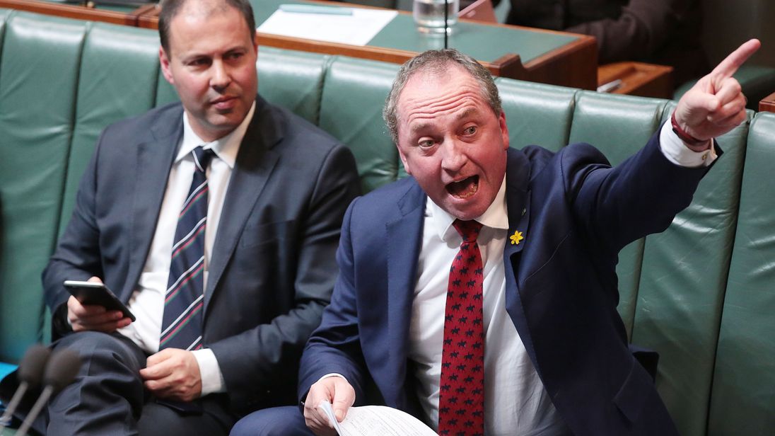 Australian deputy prime minister Barnaby Joyce