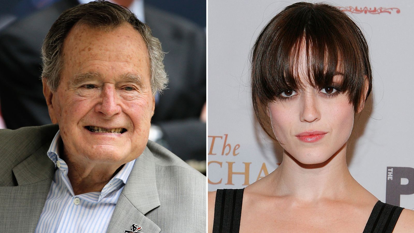 Former Us President George Hw Bush Apologises To Star After Sexual Assault Claim Ents And Arts