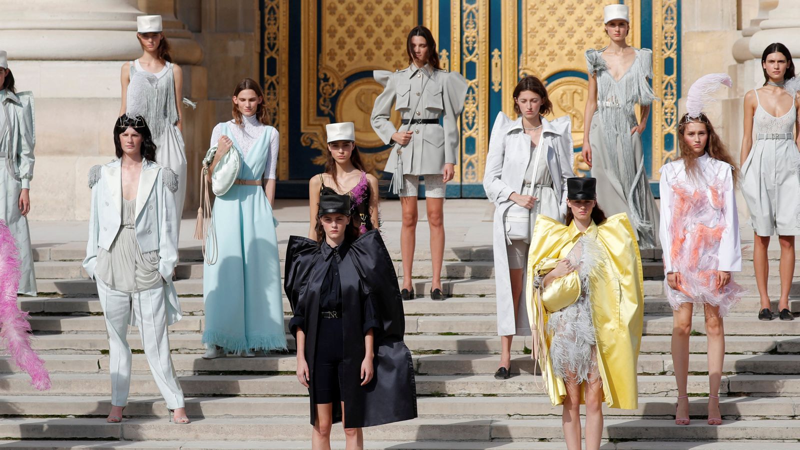 Paris Fashion Week: Young, old and beautiful | World News | Sky News