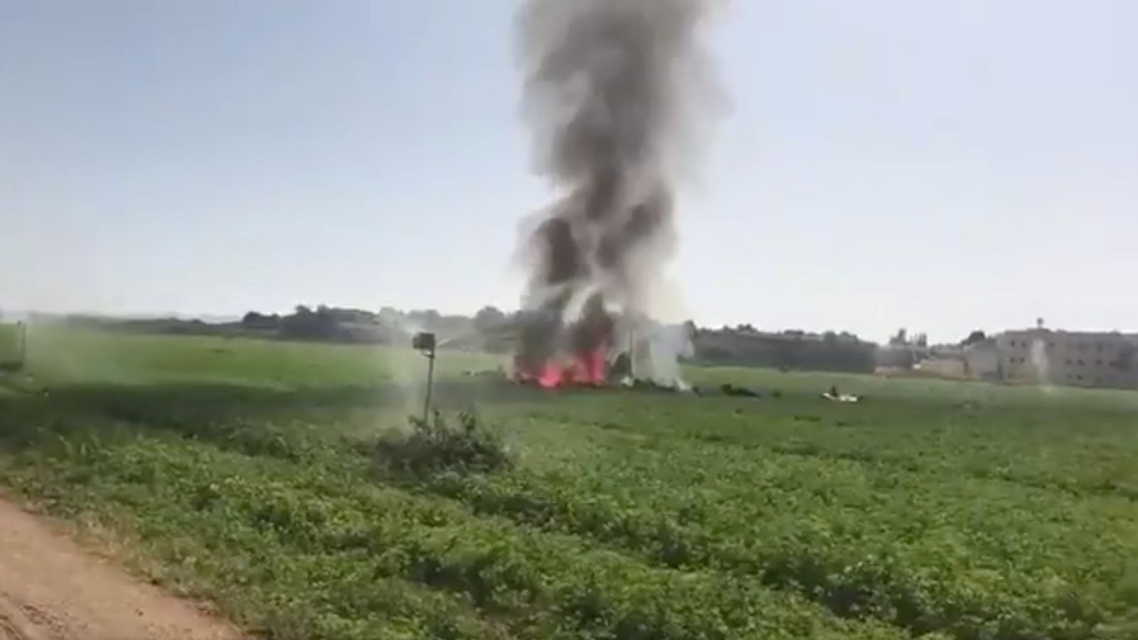 Pilot killed as Spanish Eurofighter jet crashes near base World News