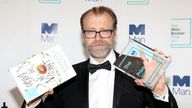 Winning author George Saunders during the Man Booker Prize winner announcement