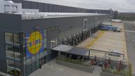 Lidl opened a new distribution centre in Wednesbury in the spring
