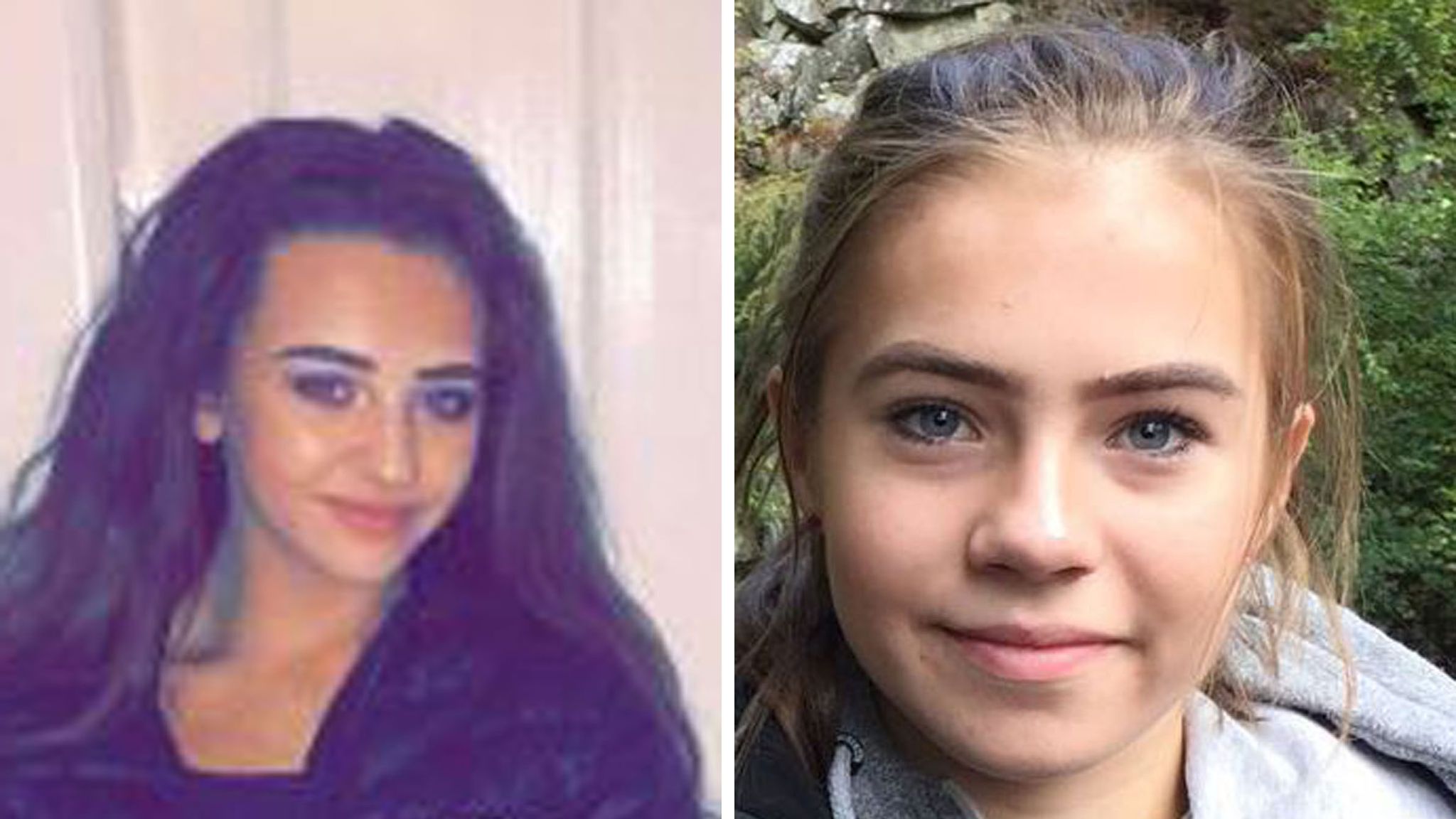 Missing schoolgirls found safe and well | UK News | Sky News