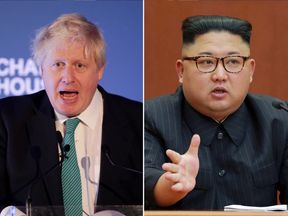 The Foreign Secretary called on Mr Kim to negotiate over his nuclear ambitions