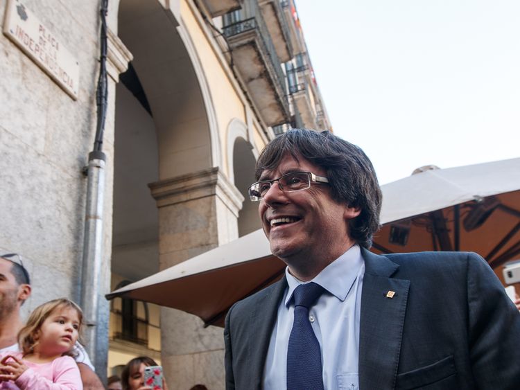 Puigdemont ha estat acusat de "provocar una crisi institucional"