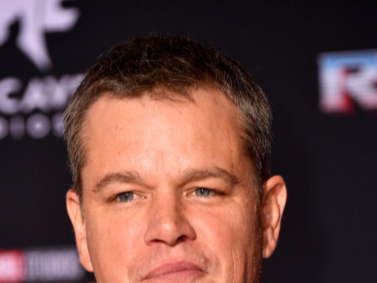 LOS ANGELES, CA - OCTOBER 10: Matt Damon attends the premiere of Disney and Marvel's 'Thor: Ragnarok' on October 10, 2017 in Los Angeles, California. (Photo by Frazer Harrison/Getty Images)