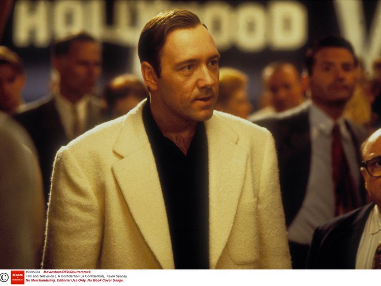 Kevin Spacey in L A Confidential
