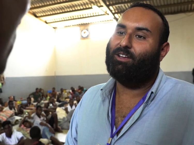Detention centre manager, Mohamed Masoud