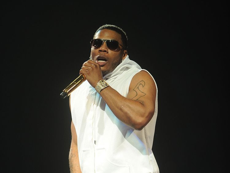 Nelly performing in concert in New York