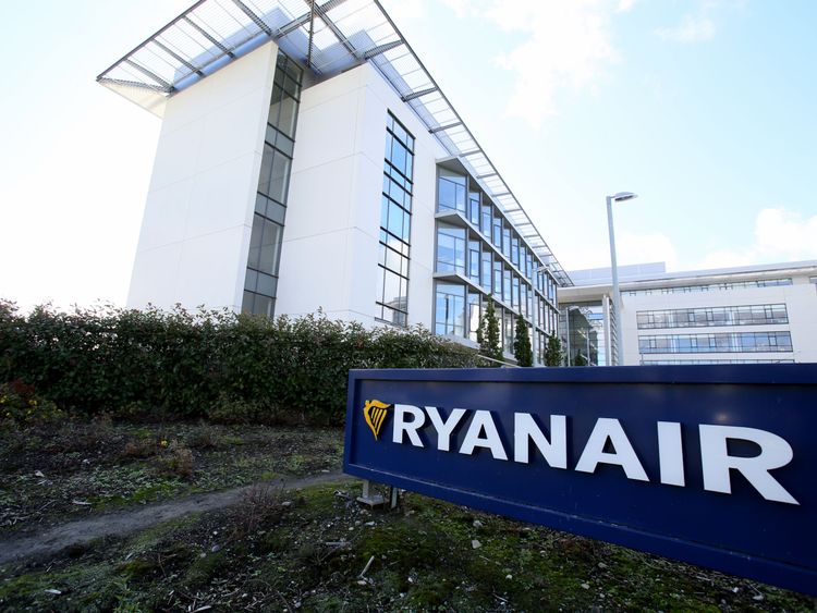 Ryanair's Dublin headquarters