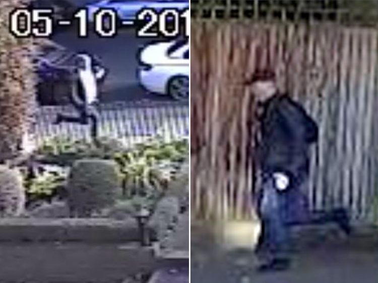 A man leaving the scene of a sexual offence in the Honor Oak Road area of south east London