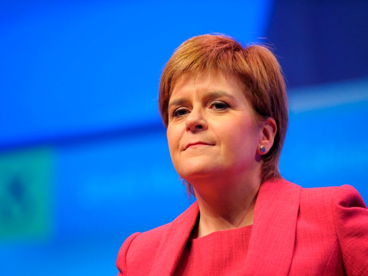 SNP leader Nicola Sturgeon