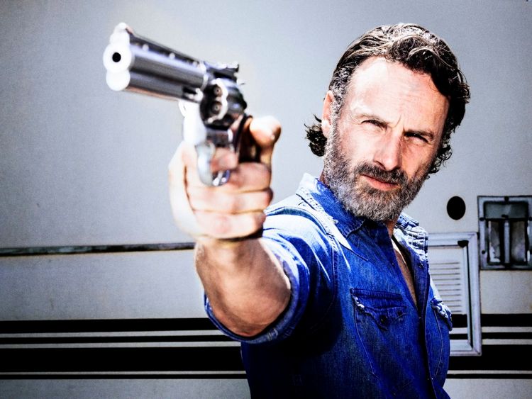 Andrew Lincoln as Rick Grimes..- The Walking Dead _ Season 8, Gallery - Photo Credit: Alan Clarke/AMC