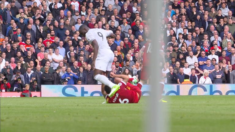 Image result for Liverpool Dejan Lovren accuses Romelu Lukaku of ‘stamp’ in Anfield goalless draw