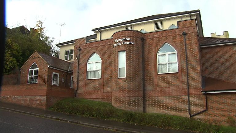 Wycombe Islamic Society mosque, where Abu Sa'eed worshipped 