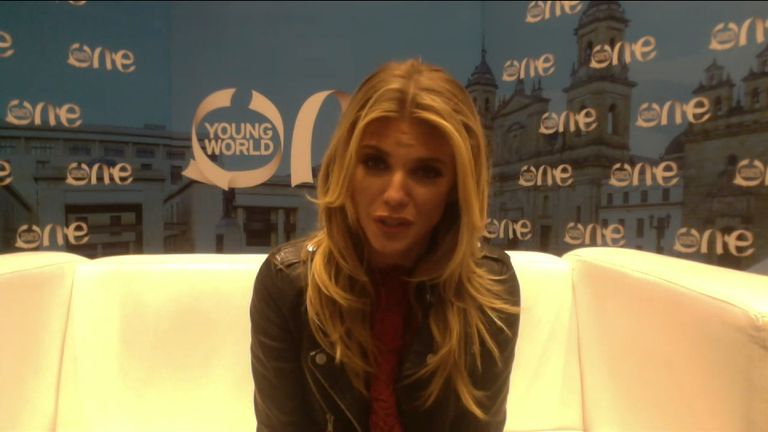 Hollywood actress and counsellor Annalynne McCord
