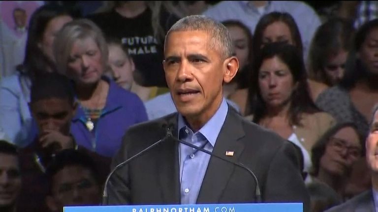 Former President Barack Obama breaks his silence on the current state of US politics