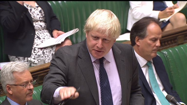 Boris Johnson accuses SNP of trivialising Libya situation