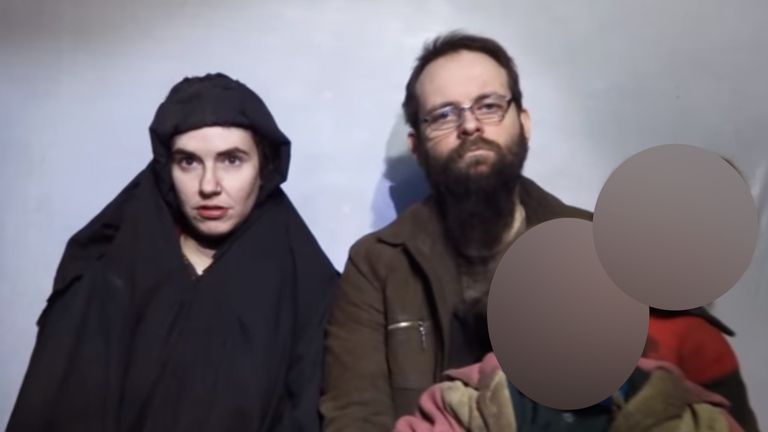 Caitlan Coleman and Joshua Boyle appeared in a video appealing for their release in 2016