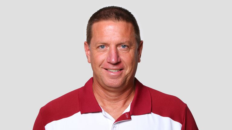 Chris Foerster, when he was a coach for the Washington Redskins 