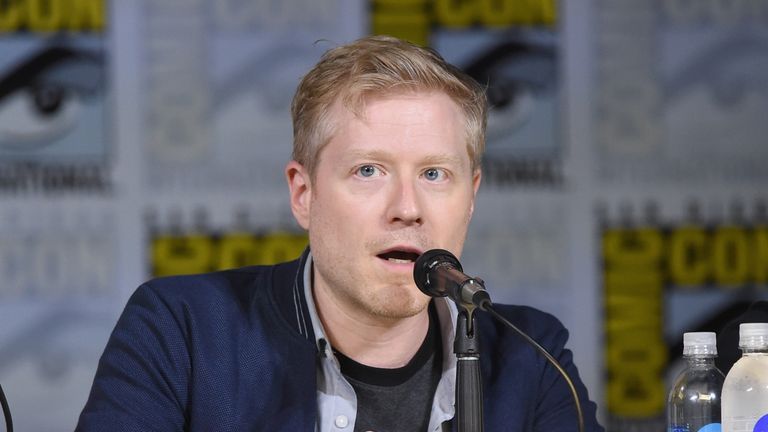 Anthony Rapp attends &#39;Star Trek: Discovery&#39; panel during Comic-Con International 2017 at San Diego Convention Center on July 22, 2017