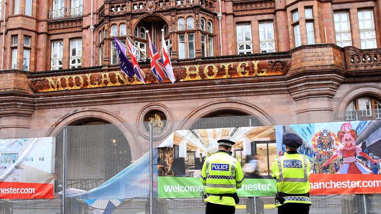 Police say any offensive behaviour or material will be dealt with 'swiftly' 