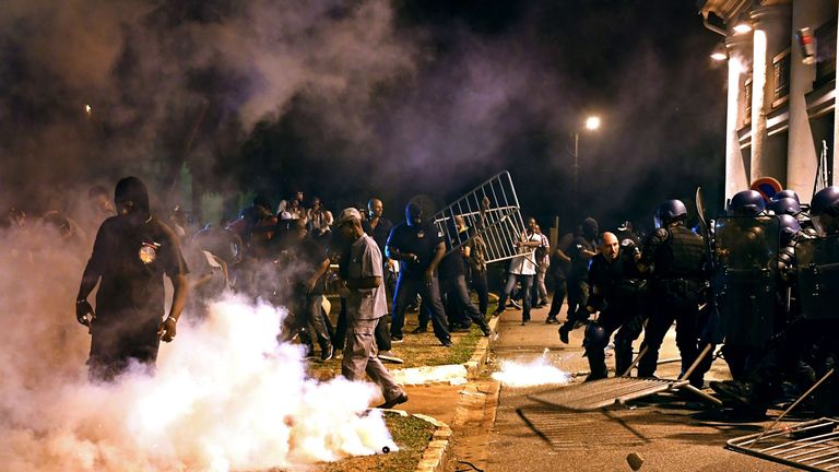 The visit was marred by clashes over issues such as unemployment