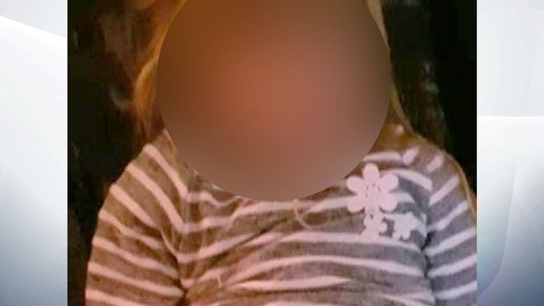 German police released photos of the girl to help find her - and the perpetrator