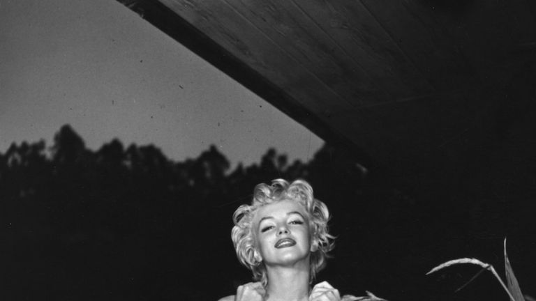 Hollywood film star Marilyn Monroe (Norma Jean Mortenson or Norma Jean Baker