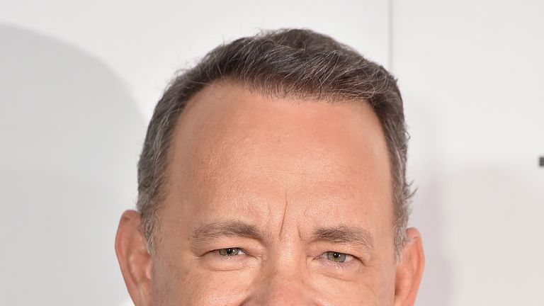 NEW YORK, NY - APRIL 26: Tom Hanks attends 'The Circle' Premiere at the BMCC Tribeca PAC on April 26, 2017 in New York City. (Photo by Theo Wargo/Getty Images for Tribeca Film Festival)