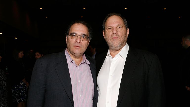 Bob and Harvey Weinstein in 2011
