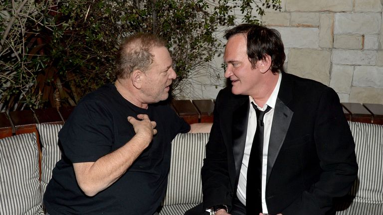 Harvey Weinstein and Quentin Tarantino in 2015