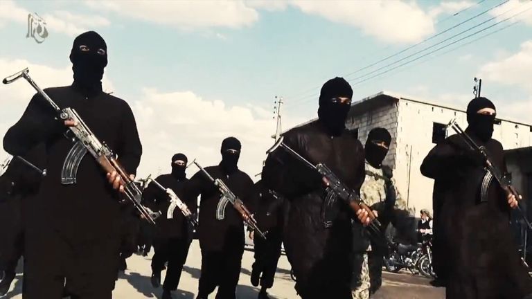 Still from LIB ISLAMIC STATE PROPAGANDA VIDEO SYRIA 220914