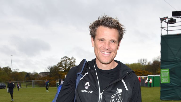 James Cracknell, at a previous athletics event