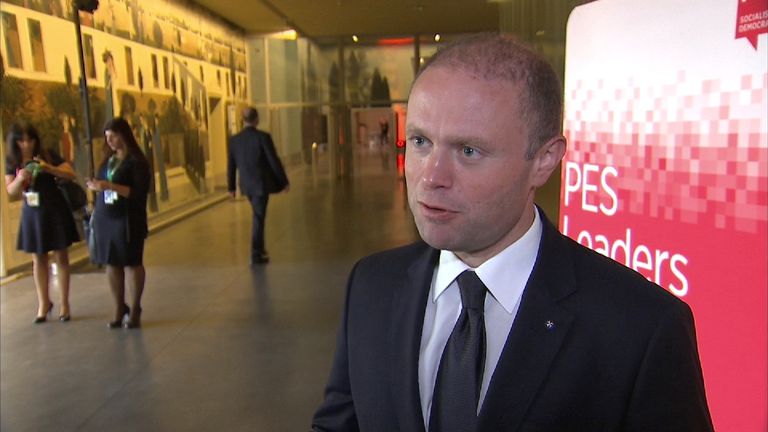 Maltese PM Joseph Muscat  comments on current state of Brexit negotiations