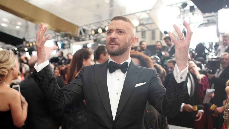 Justin Timberlake Back At Super Bowl After Wardrobe Malfunction