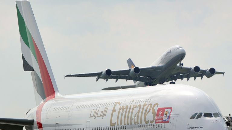 Lufthansa and Emirates