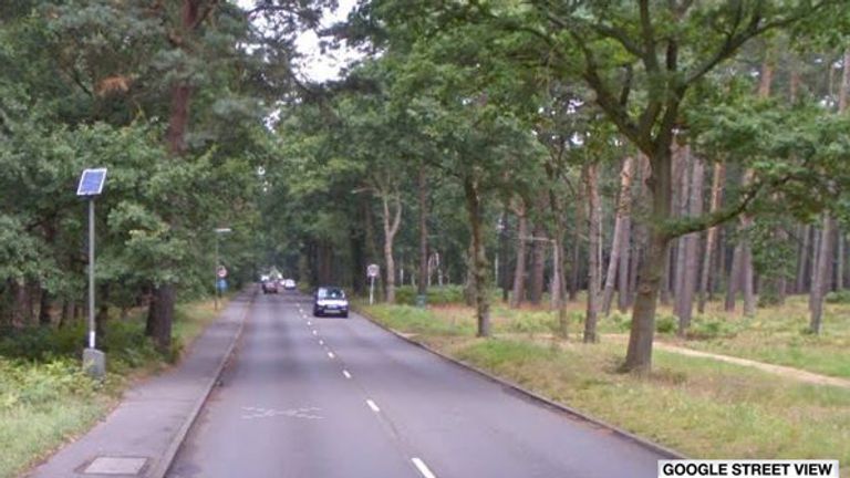 Monument road. Pic: Google Street View