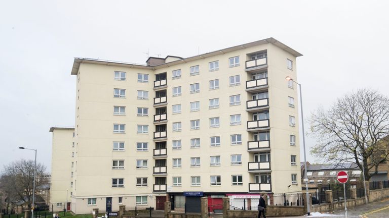 Newcastle House in Bradford, where the 'extremely traumatic incident'