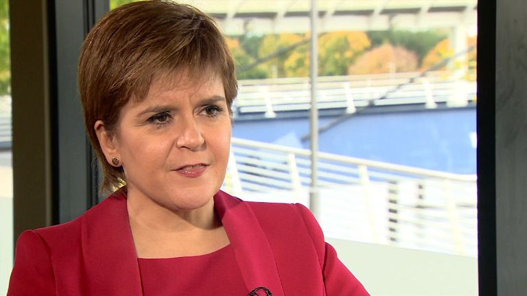 Nicola Sturgeon suggested a second Brexit referendum could be on the cards