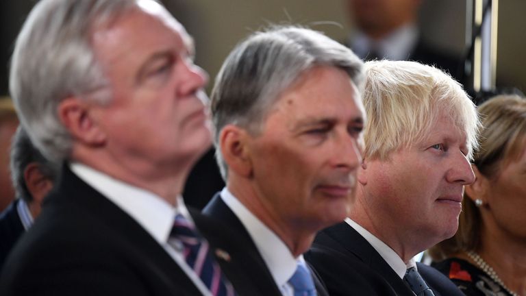 David Davis and Philip Hammond