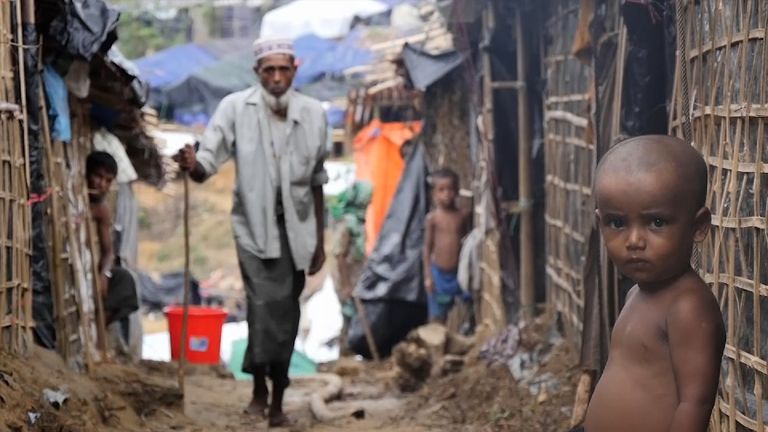 Cox's Bazar refugee camp in Bangladesh