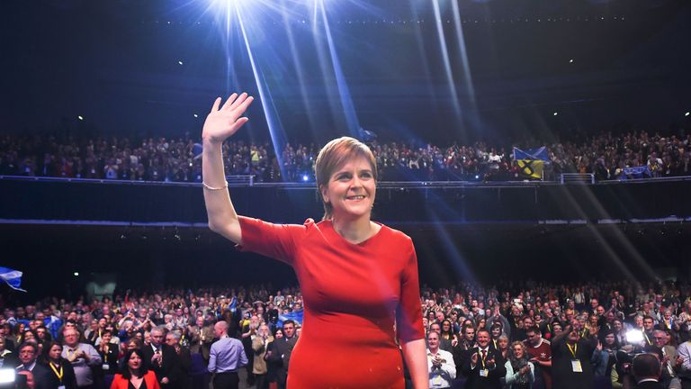 Nicola Sturgeon hinted Scots would have to pay more in taxes