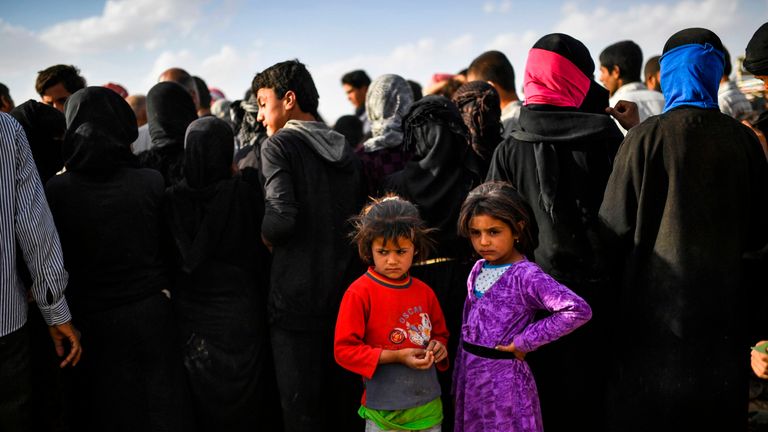 Hundreds of thousands have fled IS in Syria and become refugees
