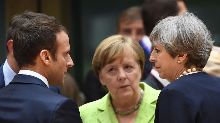 Theresa May had hoped EU leaders would support her plans for a transition deal
