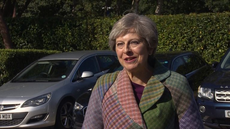 The Prime Minister said she was providing calm leadership with the &#39;full support of my Cabinet&#39;