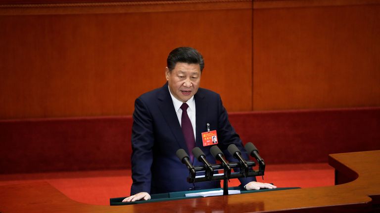 President Xi acknowledged tough economic challenges ahead